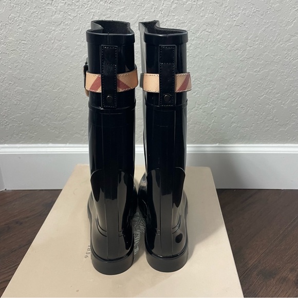 Burberry Kenyon Nova Rainboots Size 8 - Picture 9 of 16